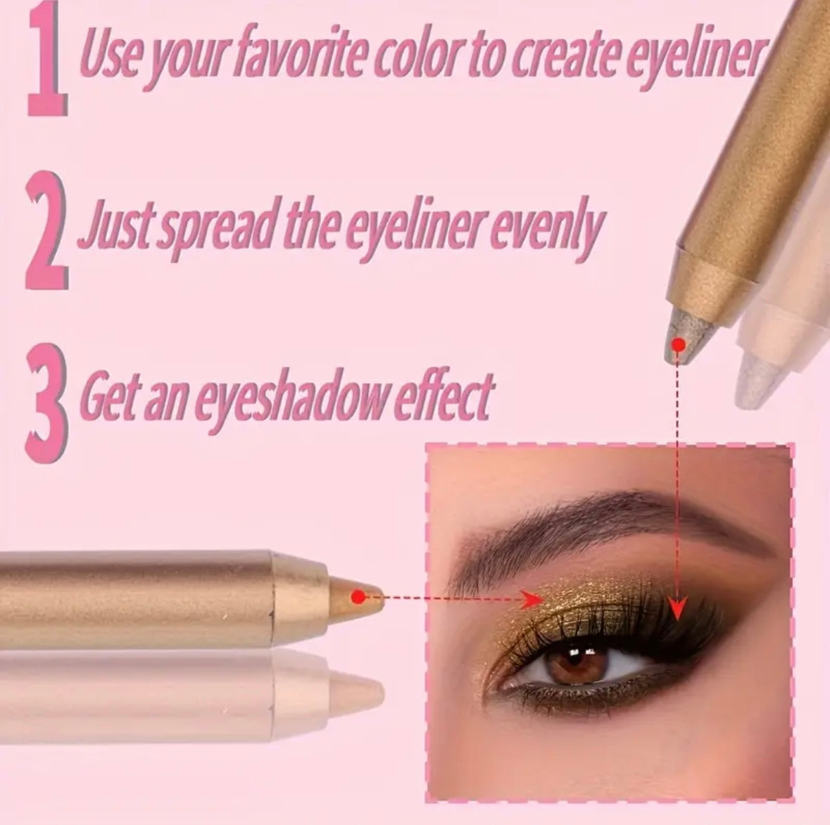 Coloured Gel Eyeliner