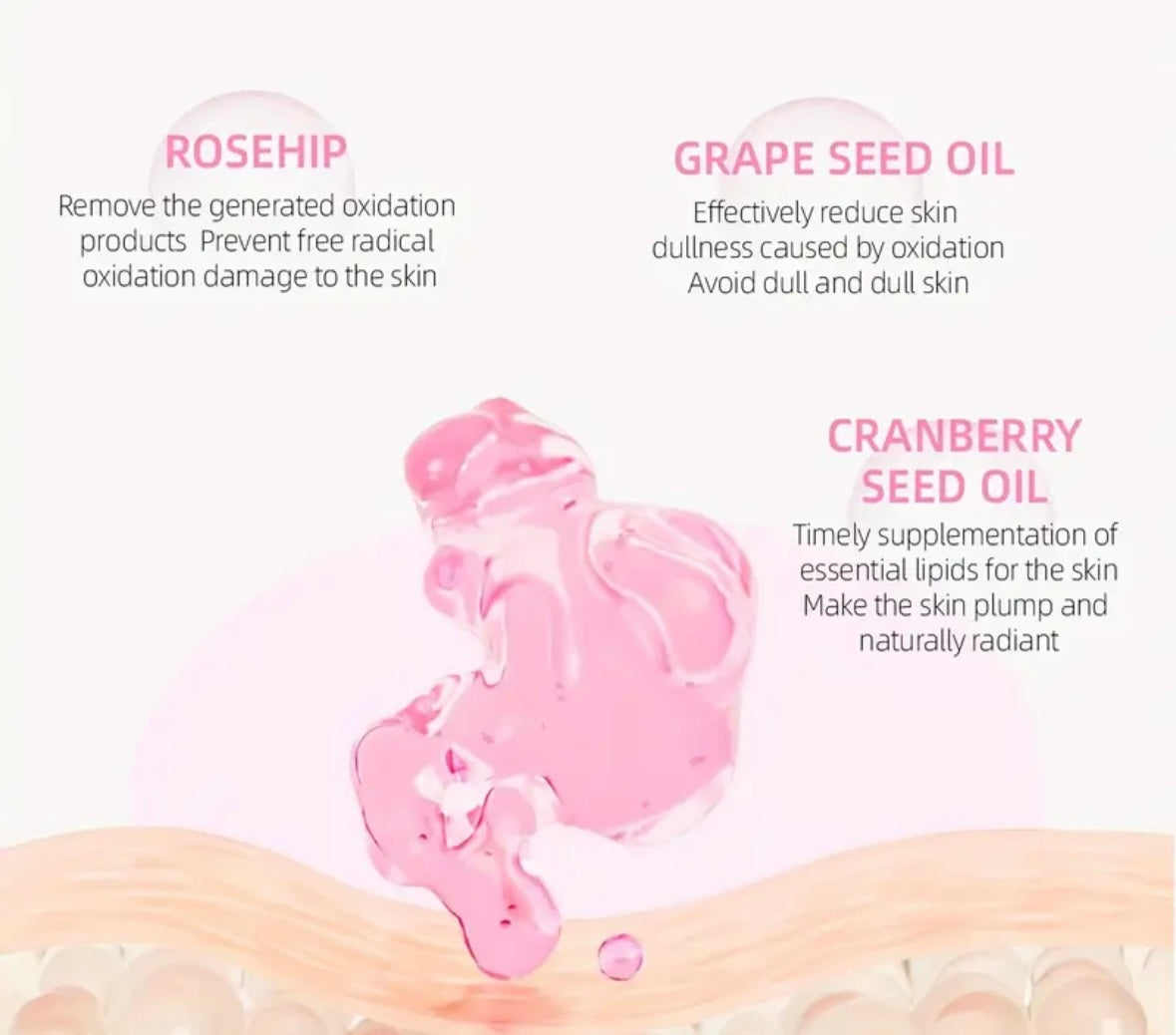 7 Oil make up remover capsules