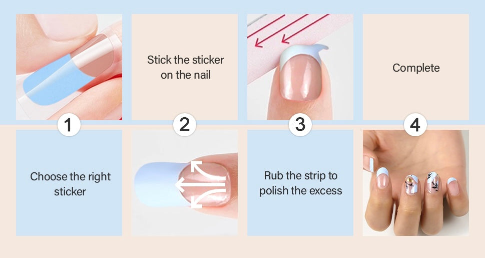 Gel Toe Nail Wraps