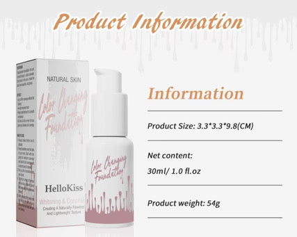 Colour Changing Foundation