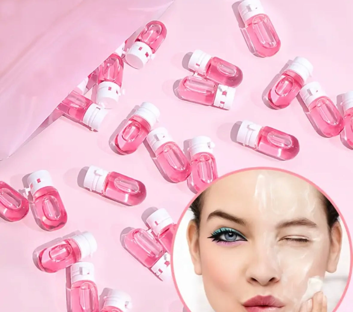 7 Oil make up remover capsules