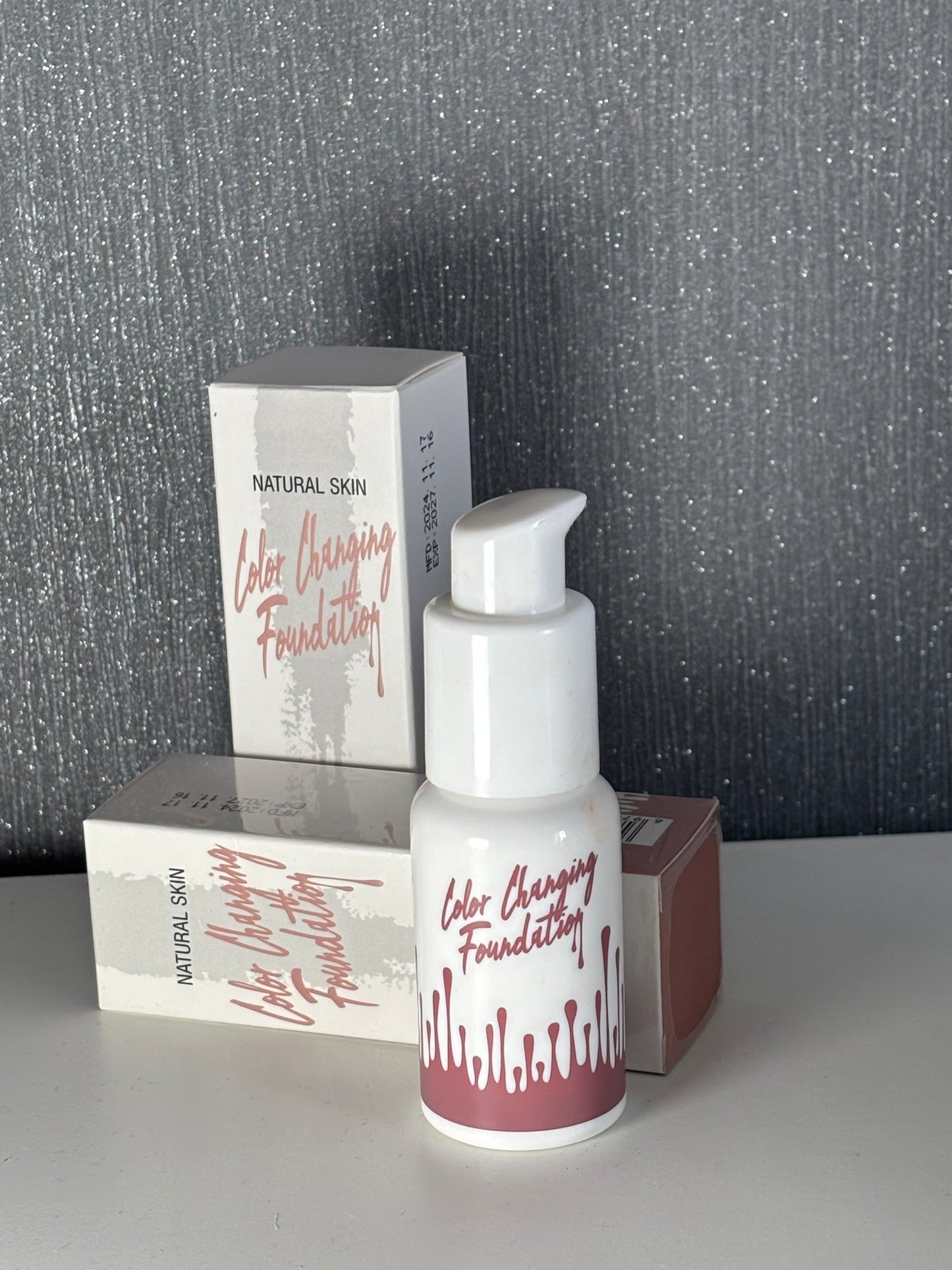 Colour Changing Foundation