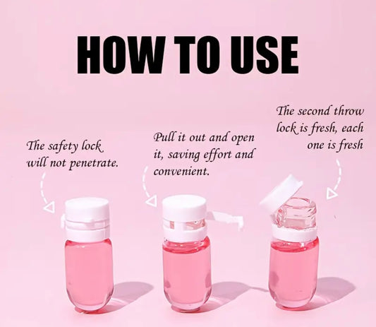 7 Oil make up remover capsules