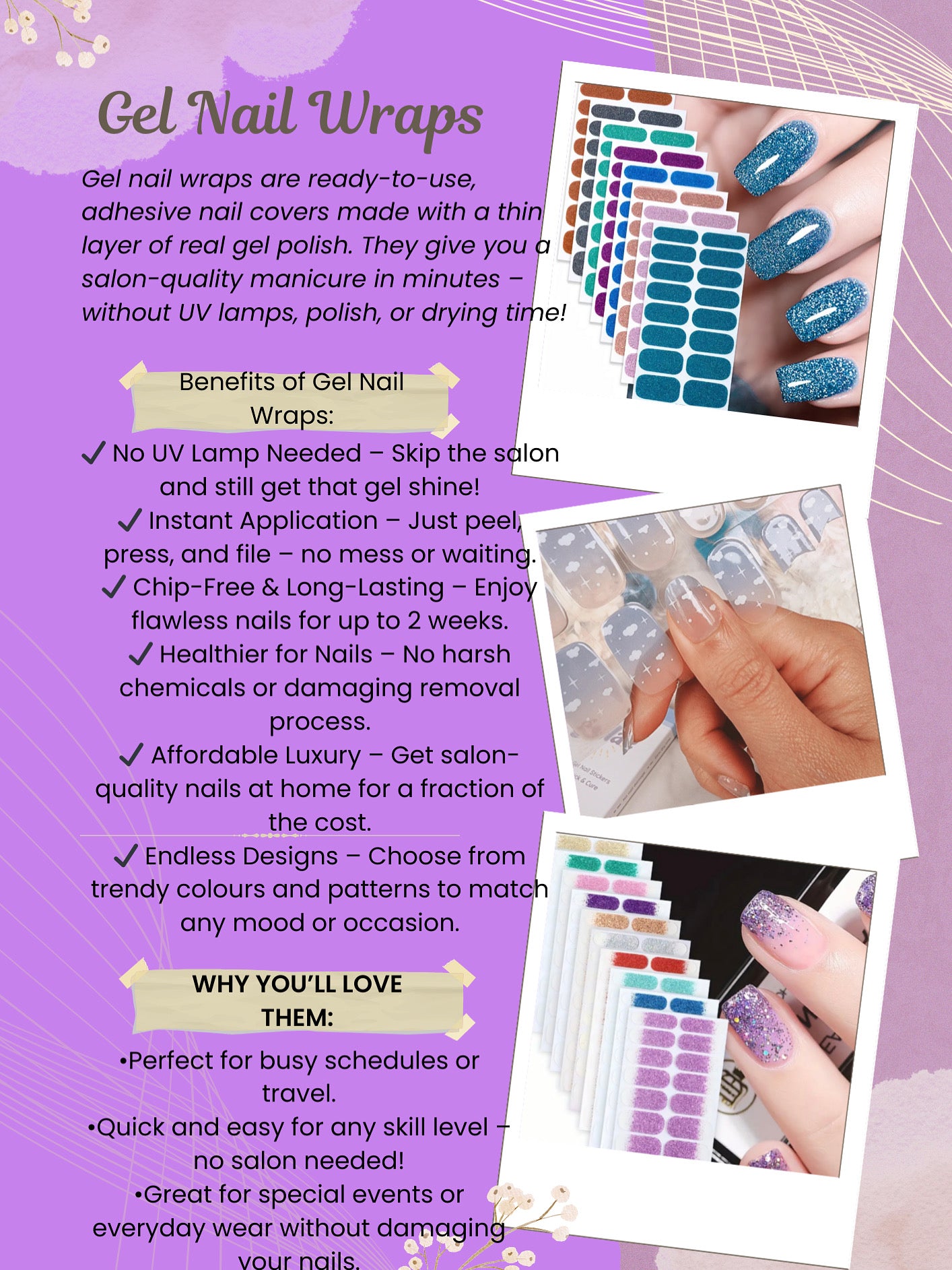 Gel Nail Wraps