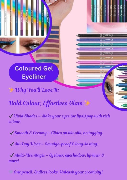Coloured Gel Eyeliner