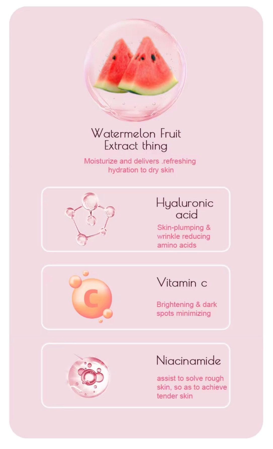 Watermelon Glow Skin Care Set