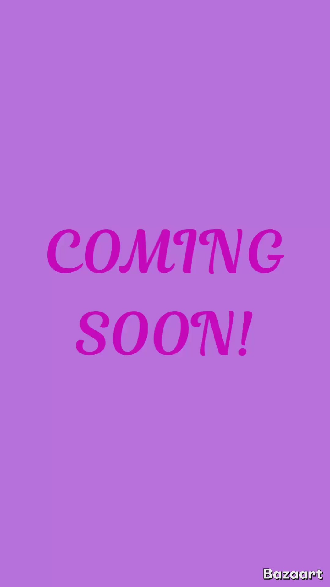 COMING SOON